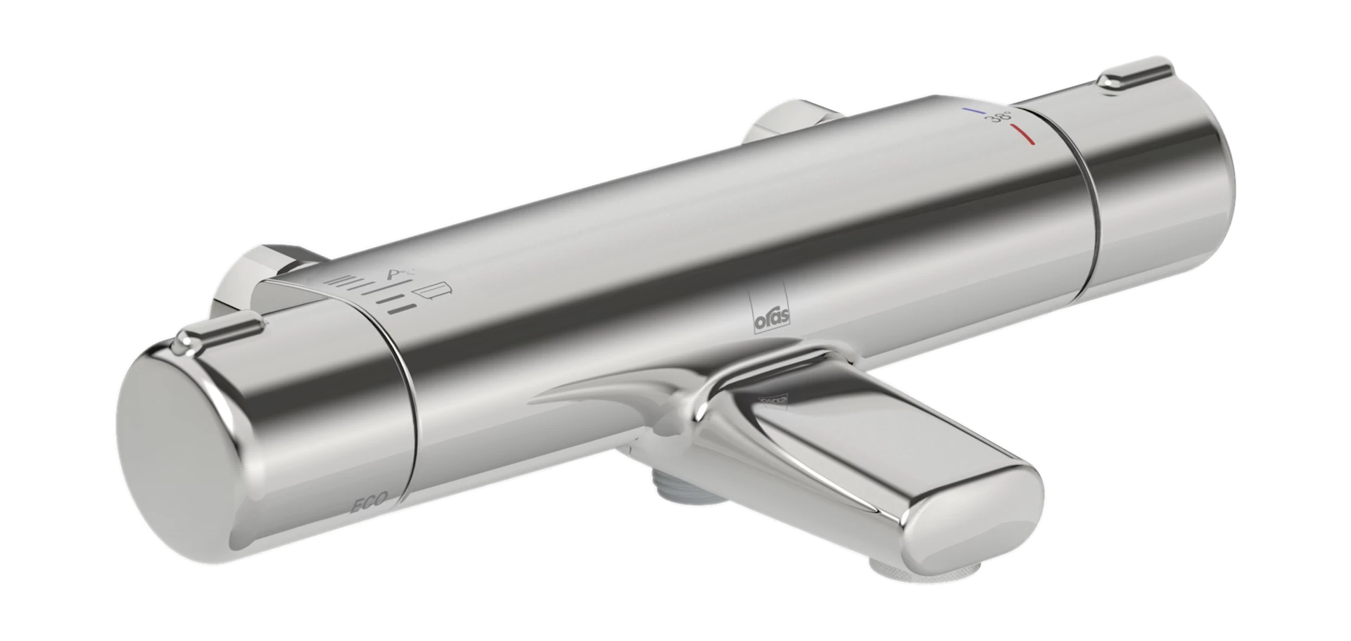 NRF4200536 - Oras Nova Eco 7462 badekarbatteri, krom - 