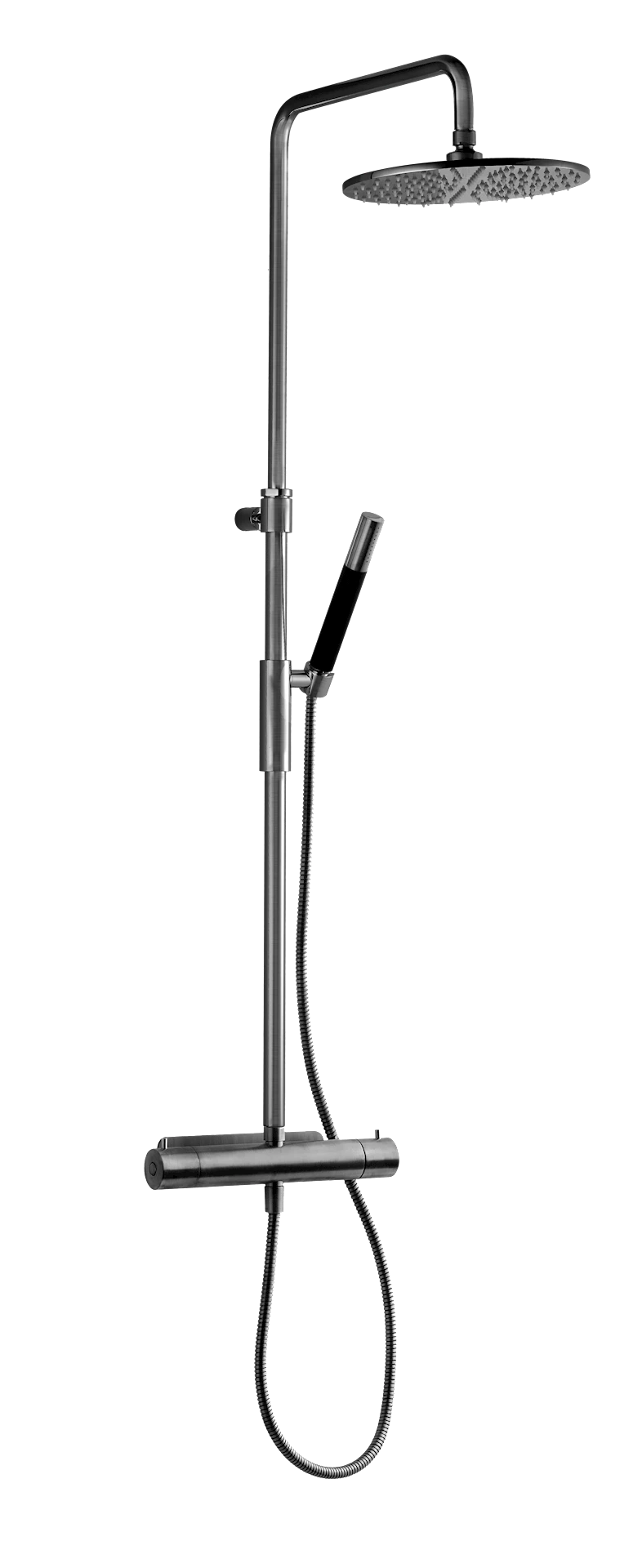 NRF4231062 - TVM7200 takdusjsett, Brushed Black Chrome - 