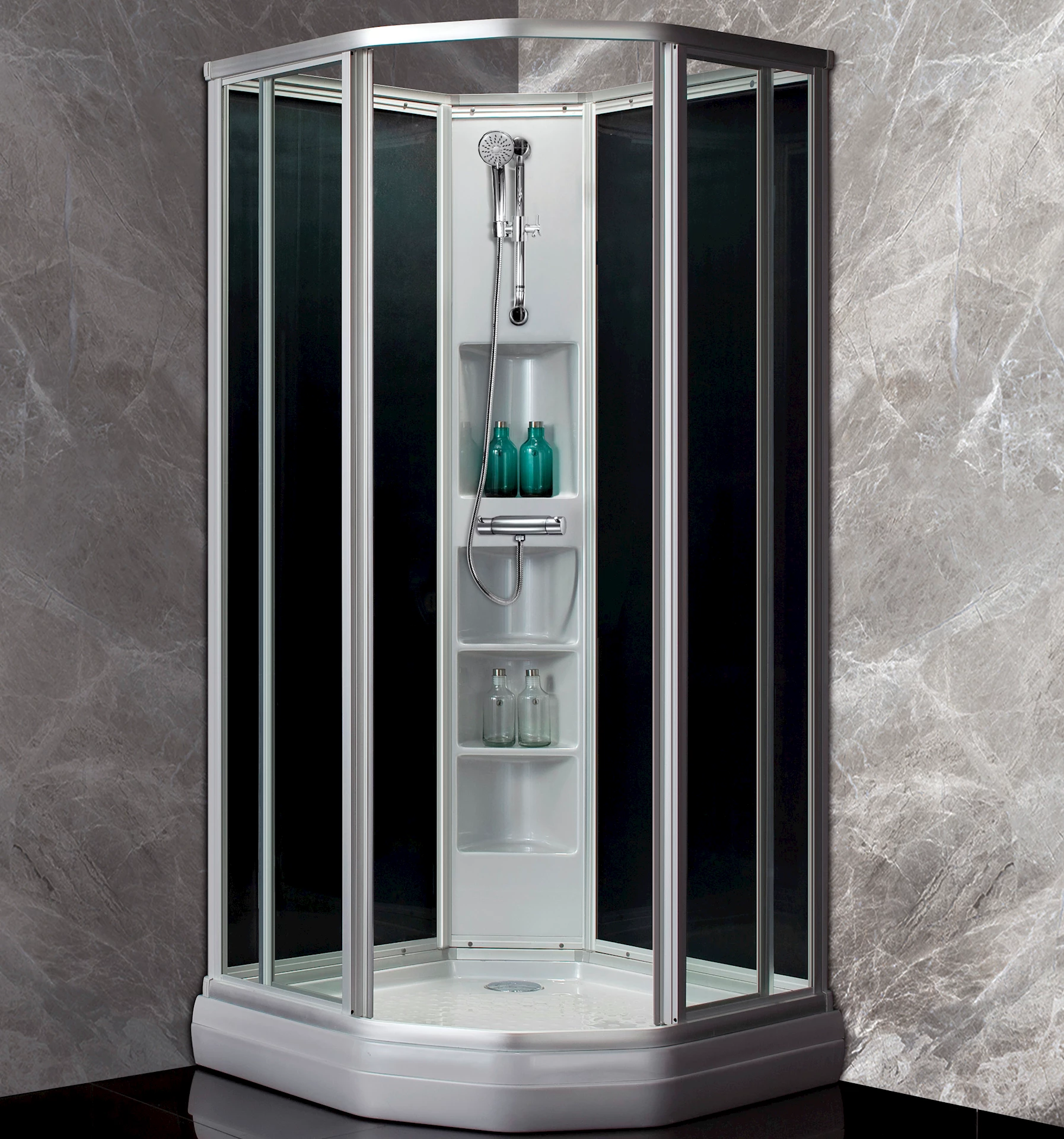 NRF6314476 - Classic Alu Basic dusjkabinett - 