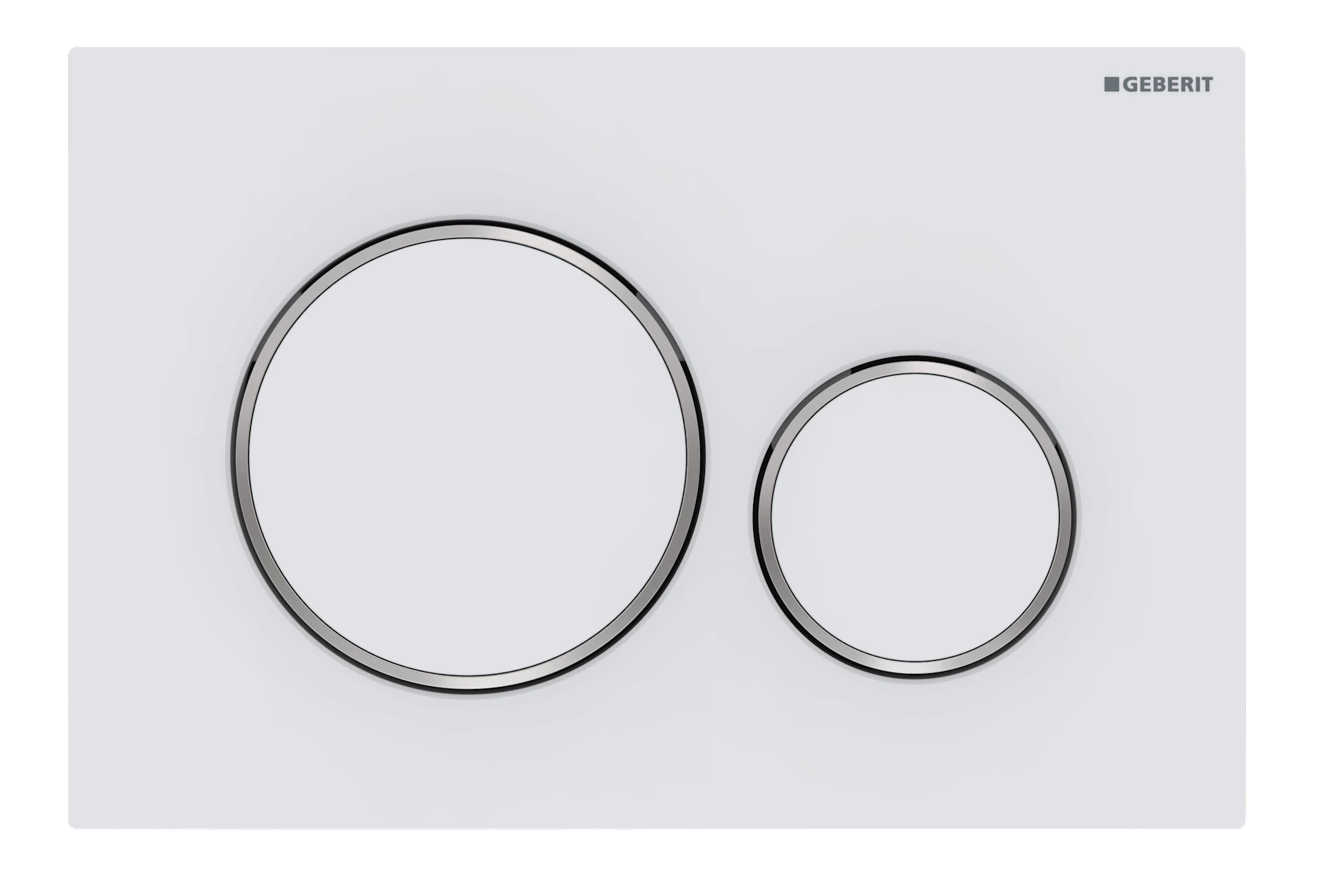 NRF6166256 - Sigma20 trykkplate, hvit matt - 