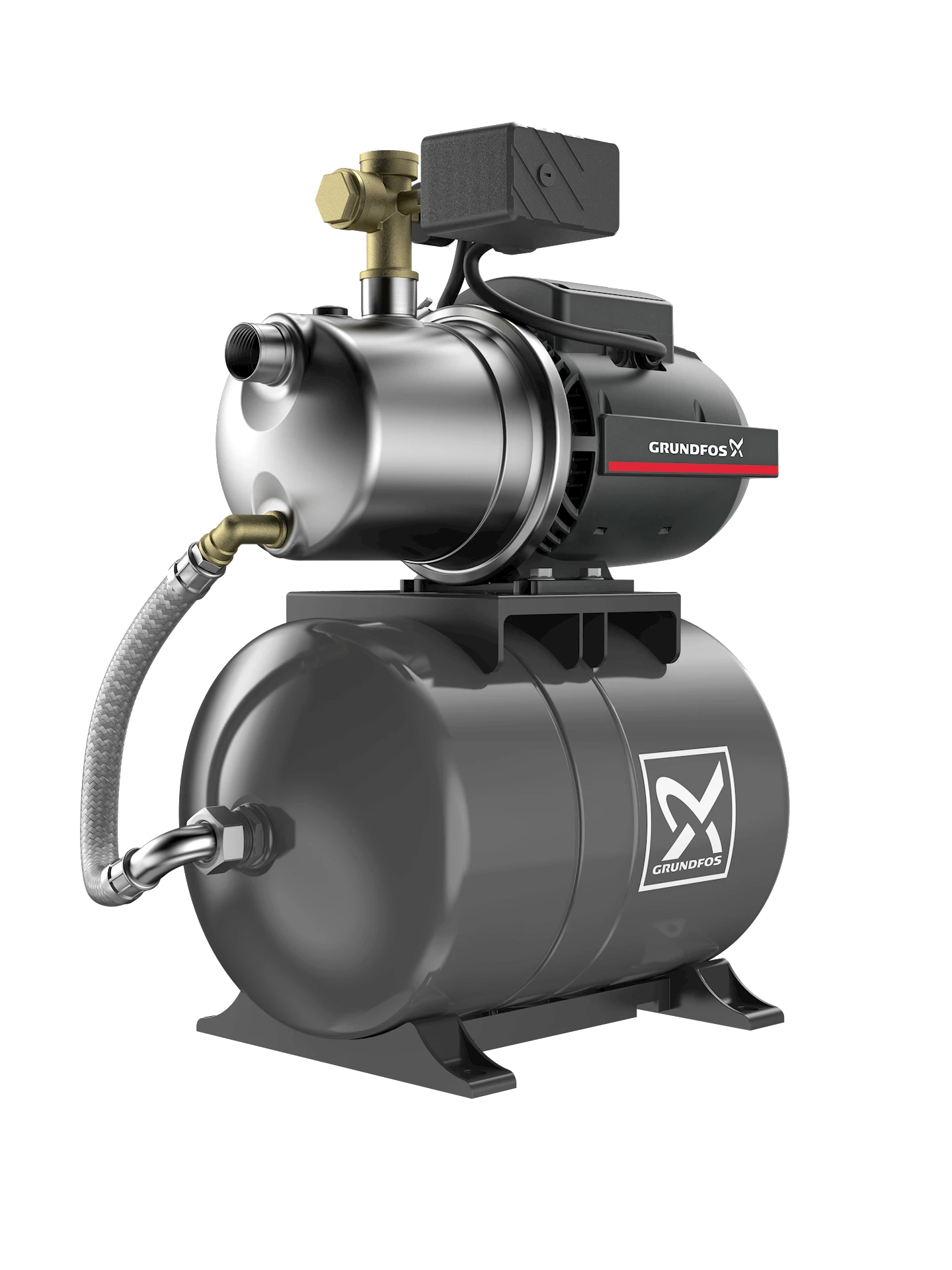 NRF9040042 - JP 4-48 vannforsyningspumpe med 20 l trykktank - 