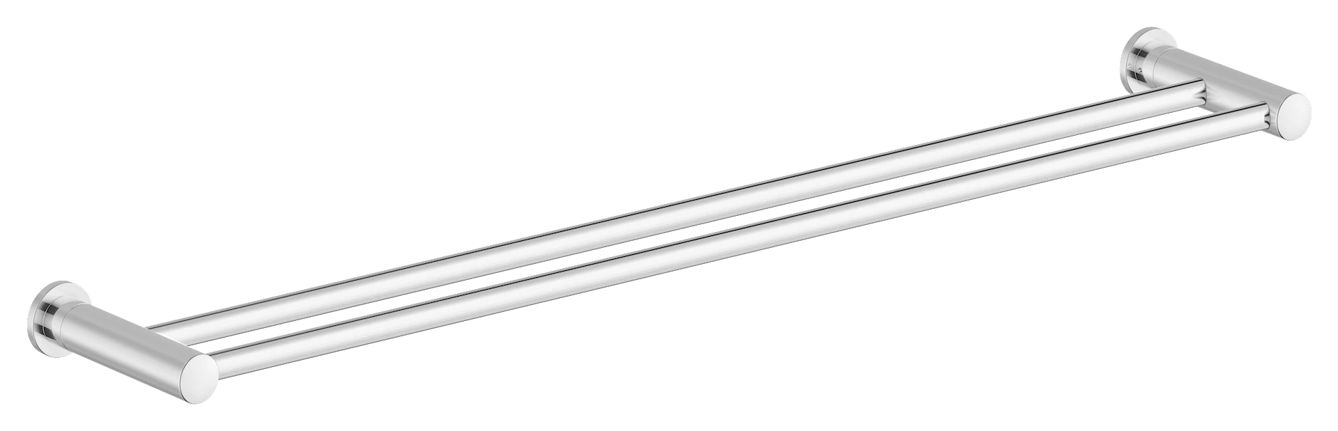 NRF7502054 - Silhouet håndklestang dobbel, krom - 