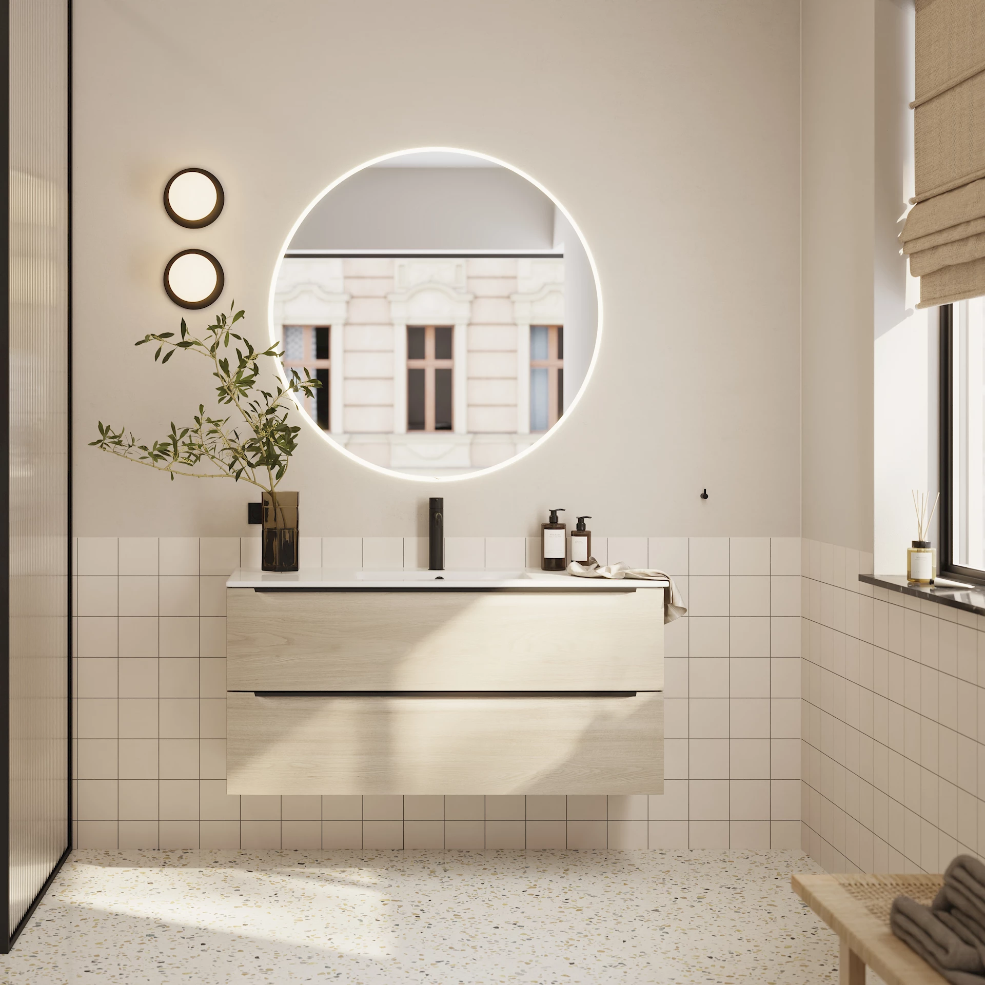 ART410 - Mari 120 lys eik - 